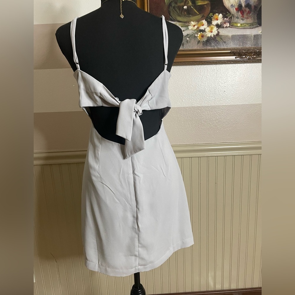 Lulu's Baby blue  Sleeveless Dress size Small - Picture 4 of 15